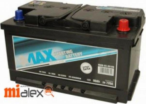 4MAX 0608030007Q - Starter Battery www.avaruosad.ee