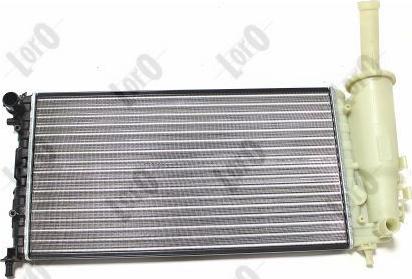 ABAKUS 016-017-0026 - Radiator, engine cooling www.avaruosad.ee