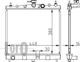 ABAKUS 035-017-0013 - Radiators, Motora dzesēšanas sistēma www.avaruosad.ee