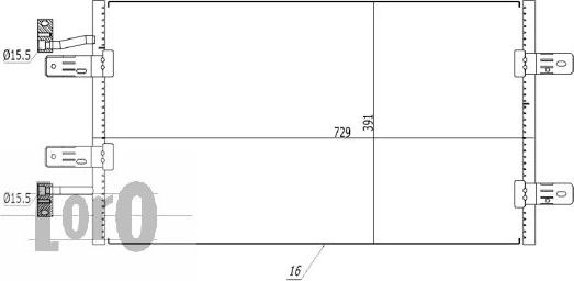 ABAKUS 037-016-0046 - Lauhdutin, ilmastointilaite www.avaruosad.ee