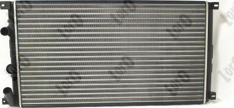 ABAKUS 037-017-0070 - Radiator, engine cooling www.avaruosad.ee