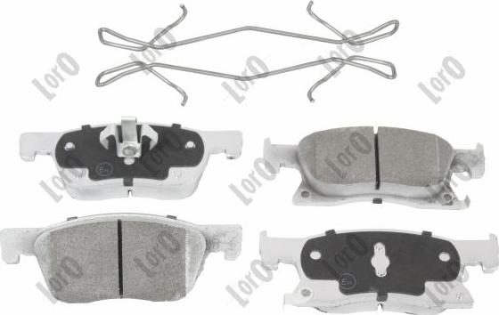 ABAKUS 231-01-255 - Kit de plaquettes de frein, frein à disque www.avaruosad.ee