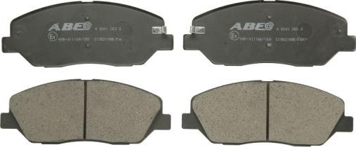 ABE C10521ABE - Brake Pad Set, disc brake www.avaruosad.ee