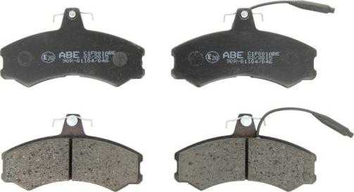 ABE C1F001ABE - Brake Pad Set, disc brake www.avaruosad.ee