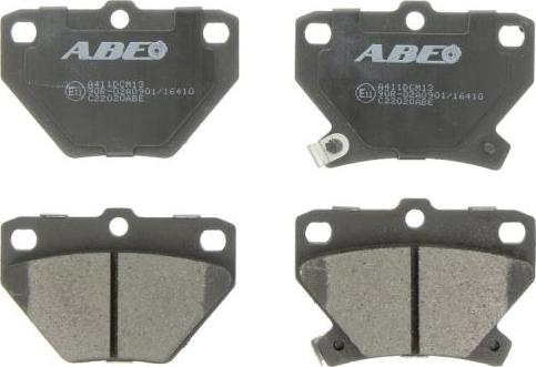 ABE C22020ABE - Brake Pad Set, disc brake www.avaruosad.ee