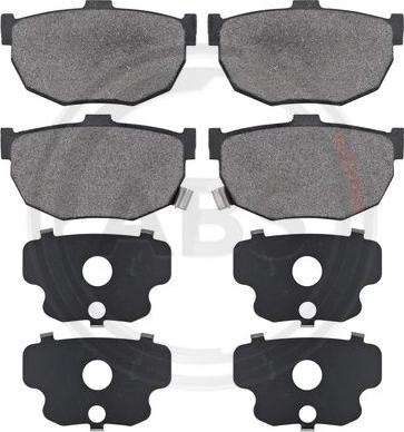 A.B.S. 36692 - Brake Pad Set, disc brake www.avaruosad.ee