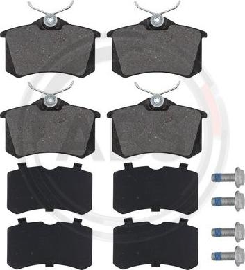 A.B.S. 36623/1 - Brake Pad Set, disc brake www.avaruosad.ee