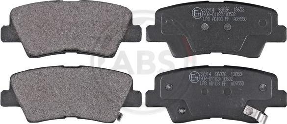 A.B.S. 37914 - Brake Pad Set, disc brake www.avaruosad.ee