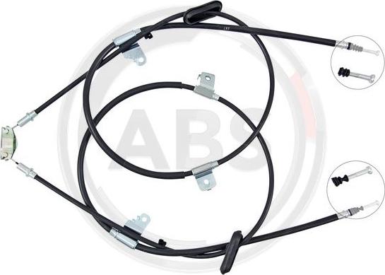 A.B.S. K19896 - Cable, parking brake www.avaruosad.ee