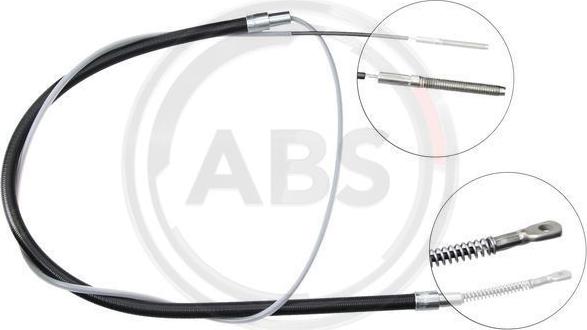 A.B.S. K10166 - Cable, parking brake www.avaruosad.ee
