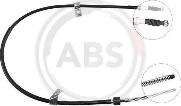 A.B.S. K11487 - Cable, parking brake www.avaruosad.ee