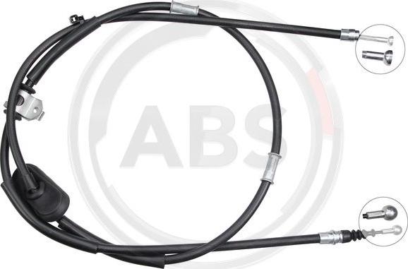 A.B.S. K13993 - Cable, parking brake www.avaruosad.ee