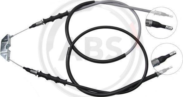 A.B.S. K13455 - Cable, parking brake www.avaruosad.ee