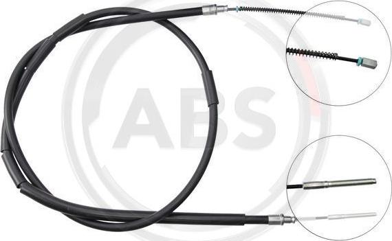 A.B.S. K12686 - Cable, parking brake www.avaruosad.ee