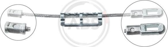 A.B.S. K12096 - Cable, parking brake www.avaruosad.ee