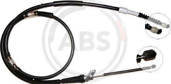 A.B.S. K12767 - Cable, parking brake www.avaruosad.ee