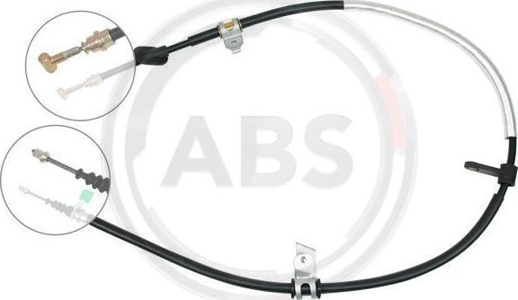A.B.S. K17967 - Cable, parking brake www.avaruosad.ee