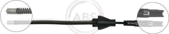 A.B.S. K17416 - Cable, parking brake www.avaruosad.ee