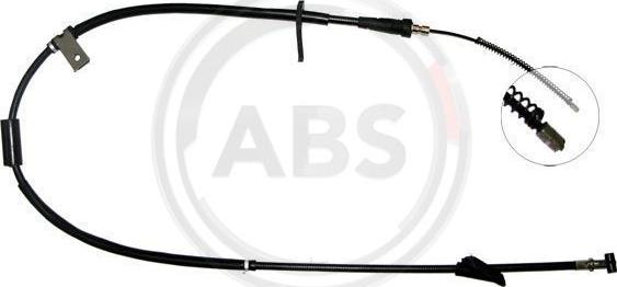A.B.S. K17777 - Cable, parking brake www.avaruosad.ee