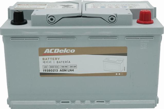 ACDelco 19380213 - Стартерная аккумуляторная батарея, АКБ www.avaruosad.ee