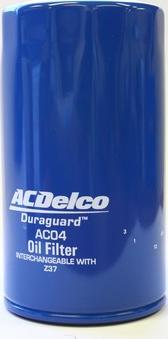 ACDelco AC04 - Oil Filter www.avaruosad.ee