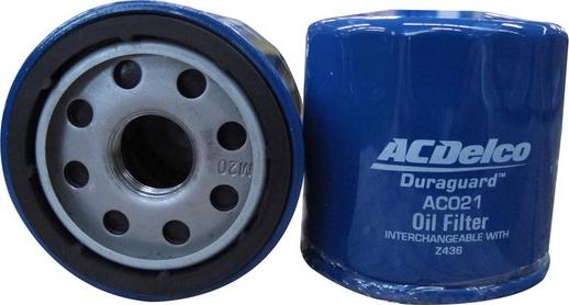 ACDelco AC021 - Oil Filter www.avaruosad.ee