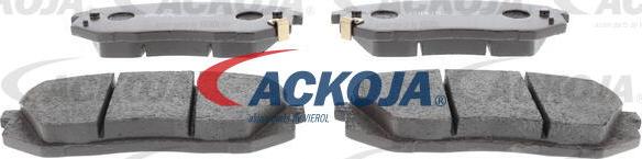 ACKOJA A52-2125 - Brake Pad Set, disc brake www.avaruosad.ee