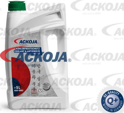 ACKOJA A60-0002 - Antifreeze www.avaruosad.ee