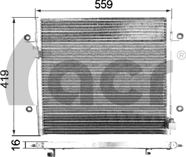 ACR 300680 - Kondensor, klimatanläggning www.avaruosad.ee