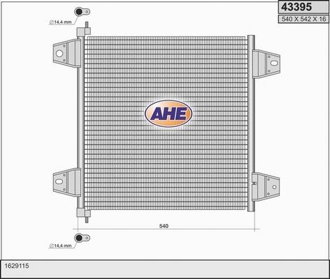 AHE 43395 - Kondensaator,kliimaseade www.avaruosad.ee