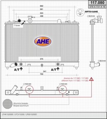 AHE 117.080 - Radiators, Motora dzesēšanas sistēma www.avaruosad.ee