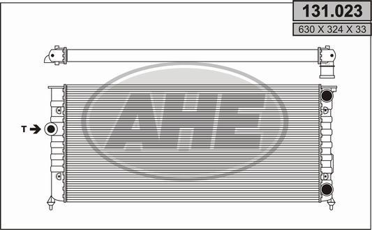 AHE 131.023 - Radiators, Motora dzesēšanas sistēma www.avaruosad.ee