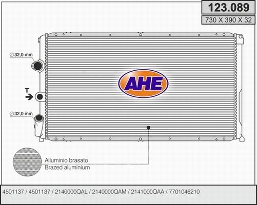 AHE 123.089 - Radiators, Motora dzesēšanas sistēma www.avaruosad.ee