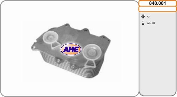 AHE 840.001 - Масляный радиатор, двигательное масло www.avaruosad.ee