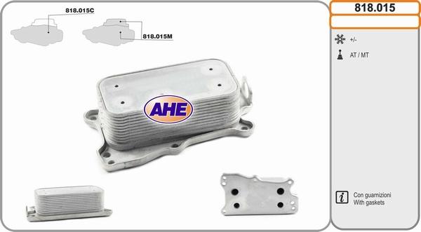 AHE 818.015 - Õliradiaator,mootoriõli www.avaruosad.ee