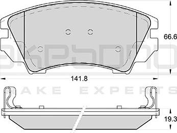 LPR 05P1467 - Kit de plaquettes de frein, frein à disque www.avaruosad.ee