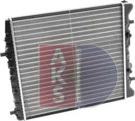 AKS Dasis 491120N - Radiaator,mootorijahutus www.avaruosad.ee