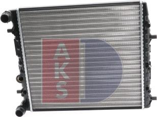 AKS Dasis 491120N - Radiaator,mootorijahutus www.avaruosad.ee