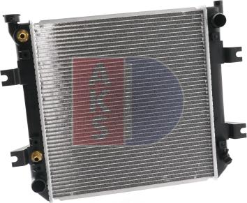 AKS Dasis 450044N - Radiaator,mootorijahutus www.avaruosad.ee