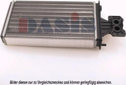 AKS Dasis 409100N - Heat Exchanger, interior heating www.avaruosad.ee