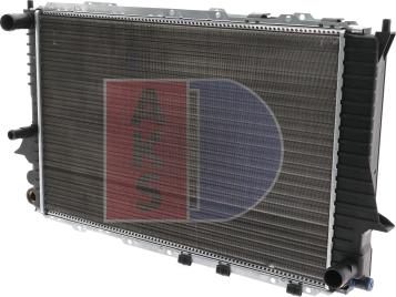 AKS Dasis 481140N - Радиатор, охлаждение двигателя www.avaruosad.ee