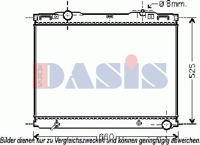 AKS Dasis 510114N - Radiators, Motora dzesēšanas sistēma www.avaruosad.ee