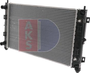 AKS Dasis 520500N - Radiator, engine cooling www.avaruosad.ee