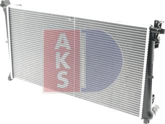 AKS Dasis 520109N - Radiaator,mootorijahutus www.avaruosad.ee