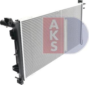 AKS Dasis 520109N - Радиатор, охлаждение двигателя www.avaruosad.ee