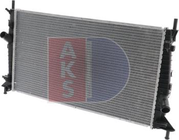 AKS Dasis 090027N - Radiator, engine cooling www.avaruosad.ee