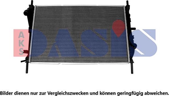 AKS Dasis 090072N - Radiaator,mootorijahutus www.avaruosad.ee