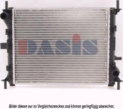 AKS Dasis 091450N - Радиатор, охлаждение двигателя www.avaruosad.ee