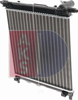 AKS Dasis 040054N - Radiaator,mootorijahutus www.avaruosad.ee