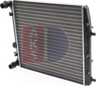 AKS Dasis 040008N - Радиатор, охлаждение двигателя www.avaruosad.ee